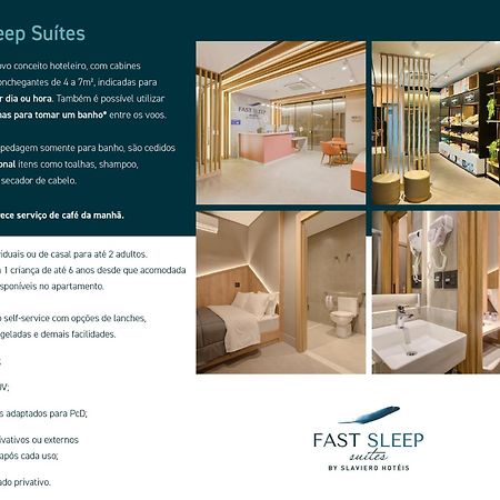 Fast Sleep Suites By Slaviero Hoteis - Hotel Dentro Do Aeroporto De Guarulhos - Terminal 2 - Desembarque Oeste Εξωτερικό φωτογραφία